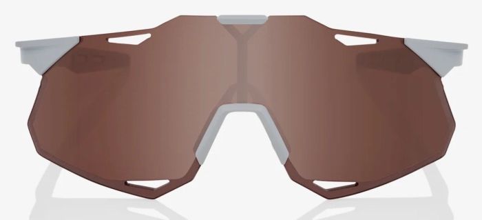 Окуляри Ride 100% Hypercraft Xs - Matte Stone Grey - Hiper Crimson Silver Mirror Lens