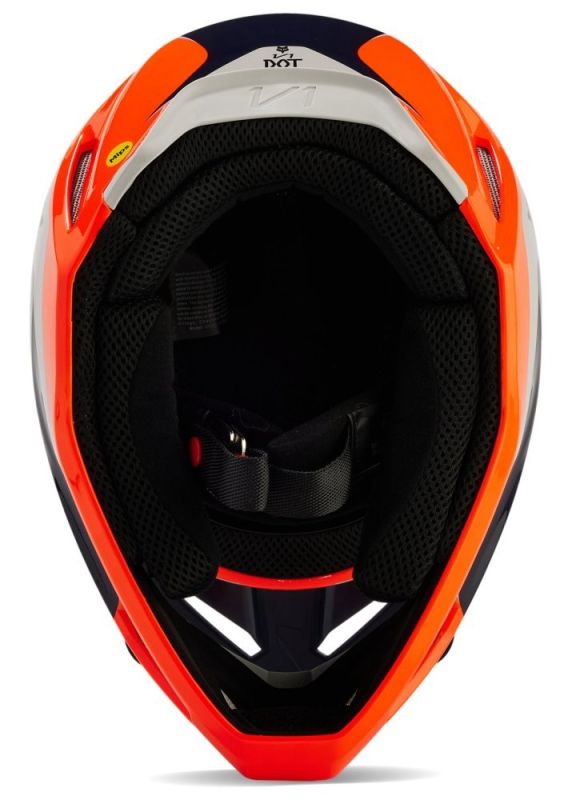 Мотошолом Fox V1 Nitro Helmet Flo Orange