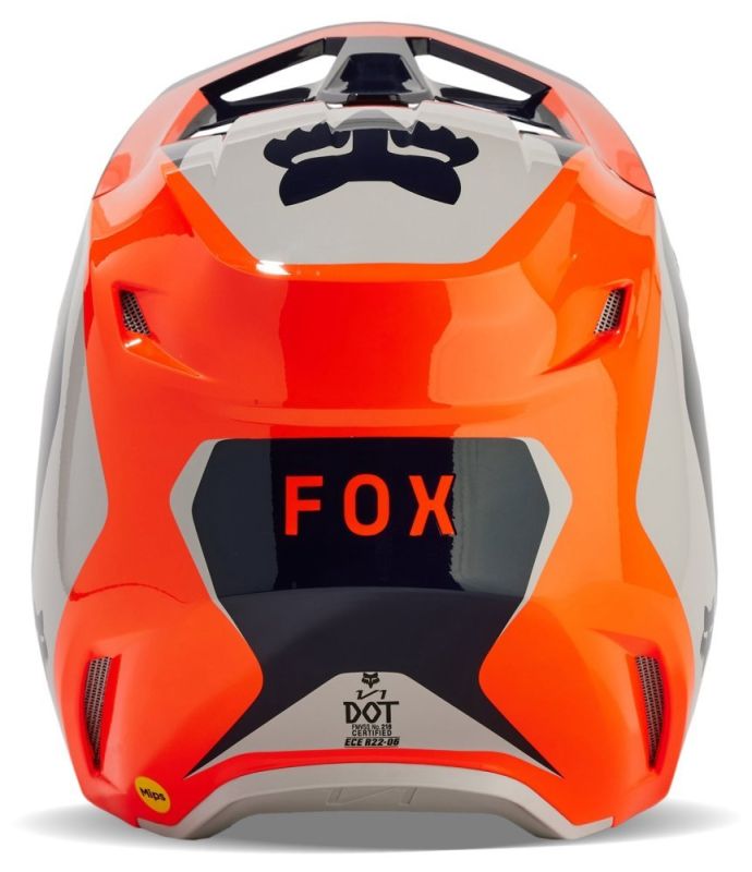 Мотошолом Fox V1 Nitro Helmet Flo Orange