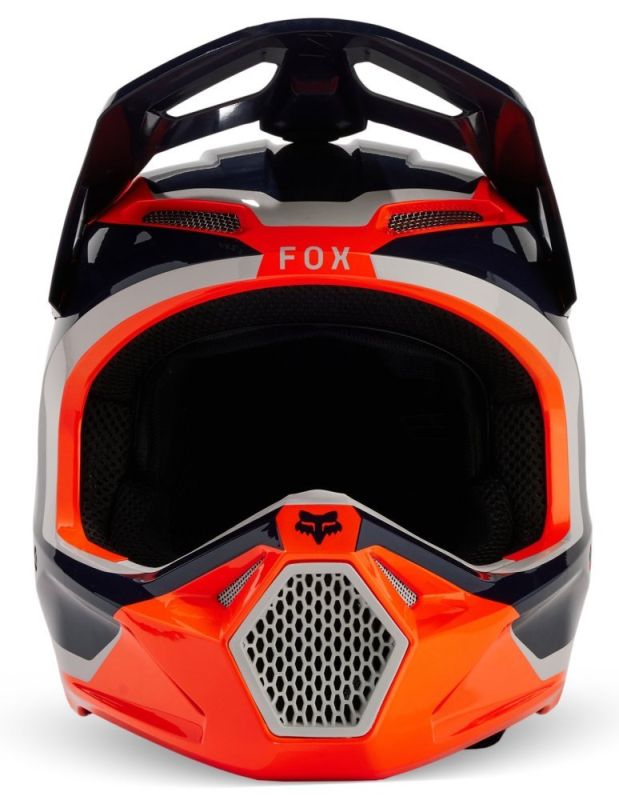 Мотошолом Fox V1 Nitro Helmet Flo Orange