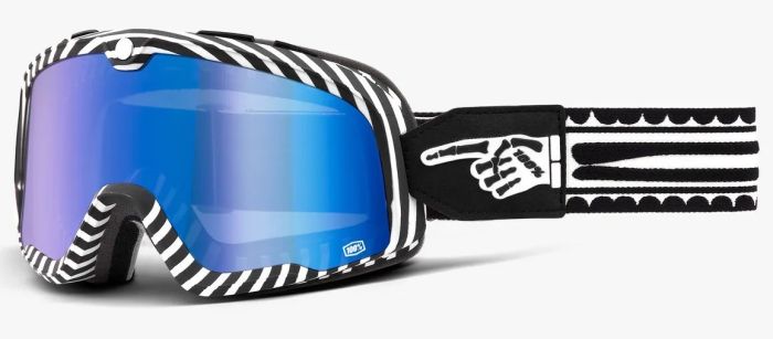 Окуляри 100% BARSTOW Goggle Death Spray - Mirror Blue Lens