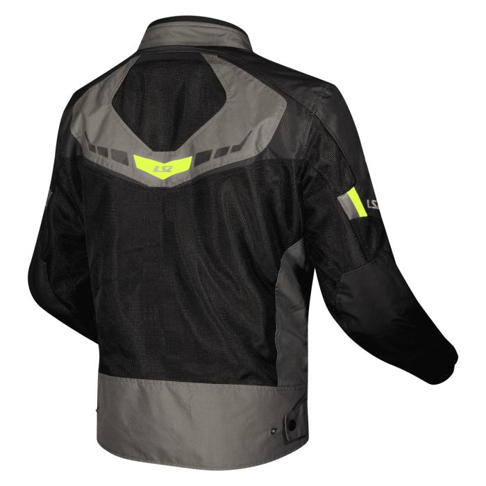 Куртка LS2 Garda Air Man Jacket Green Black Hi-Viz Yellow