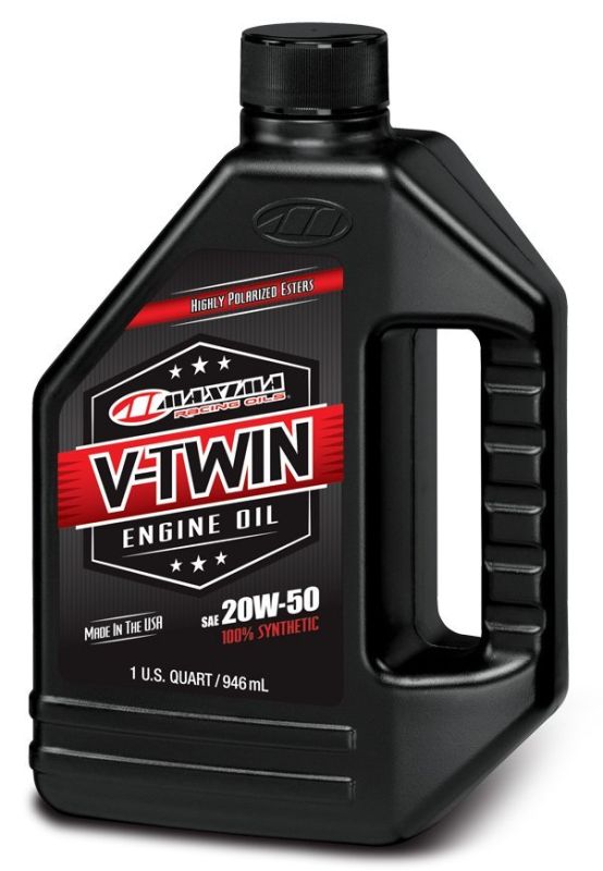 Моторна олива Maxima V-TWIN FULL SYNTHETIC 20W-50 (1л)
