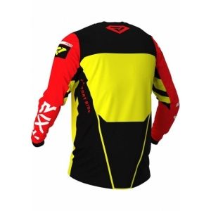 Мотоджерсі FXR Helium MX 21-Yellow/Black/Red