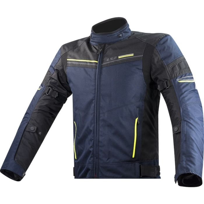 Куртка LS2 Shadow Man Jacket Blue Black Hi-Vis Yellow