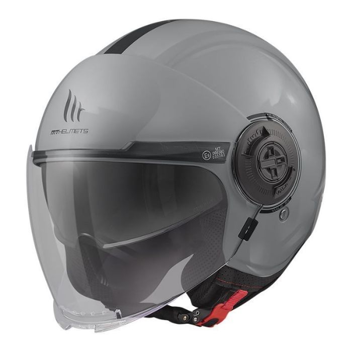 Мотошолом MT VIALE SV S Solid GRISS MATT A12