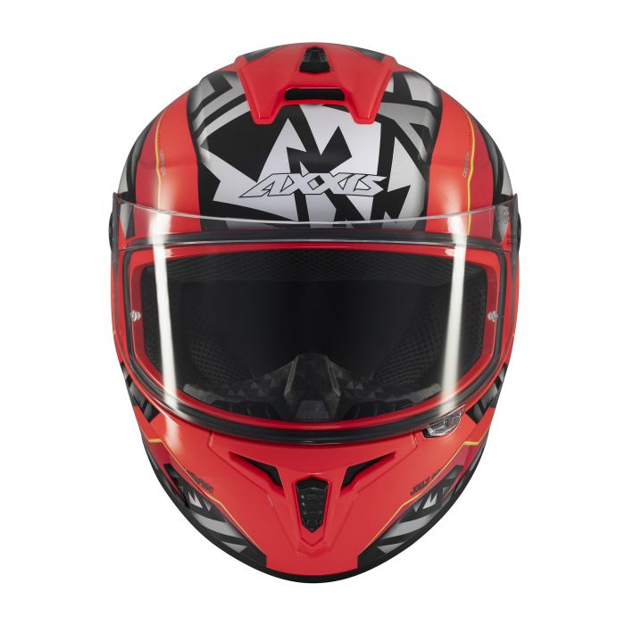Мотошолом AXXIS DRAKEN S Jolly C5 Gloss Red