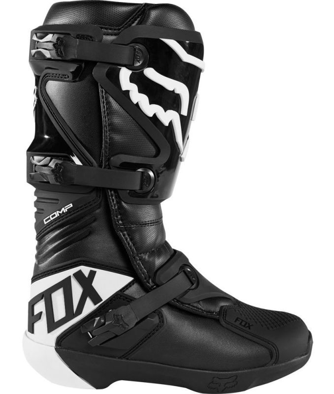 Мотоботи Fox Comp Boot Black white