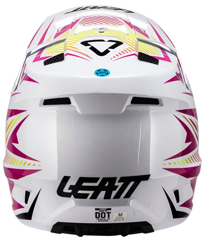 Шолом Leatt Moto 3.5 Helmet + Goggle Storm Pink