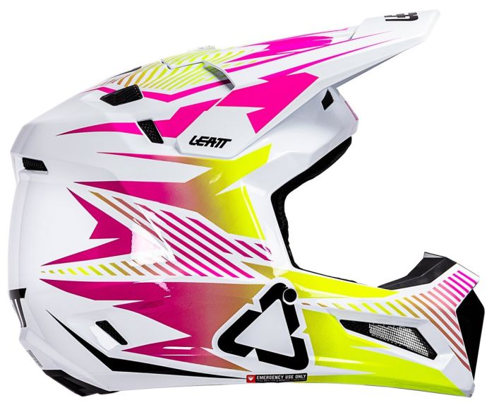 Шолом Leatt Moto 3.5 Helmet + Goggle Storm Pink