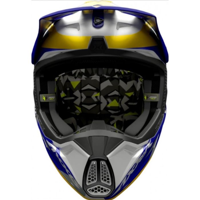 Мотошолом AXXIS WOLF Bandit C3 Matt Yellow