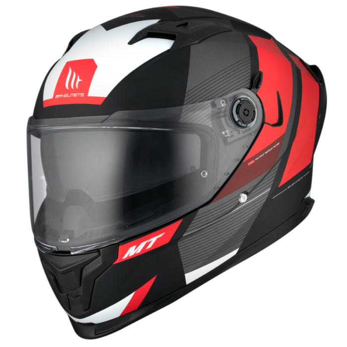 Мотошолом MT BRAKER SV CHENTO B5 Matt Red