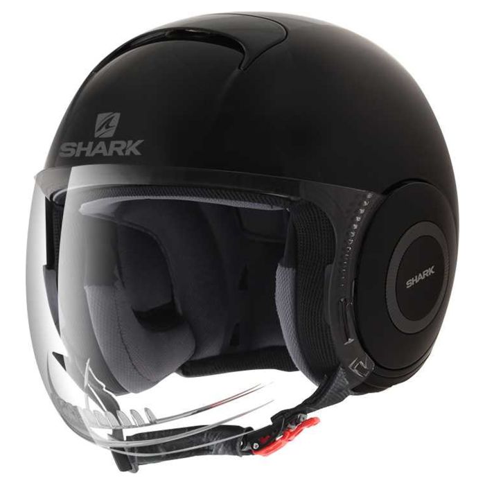 Мотошолом Shark Nano Blank Matt Black