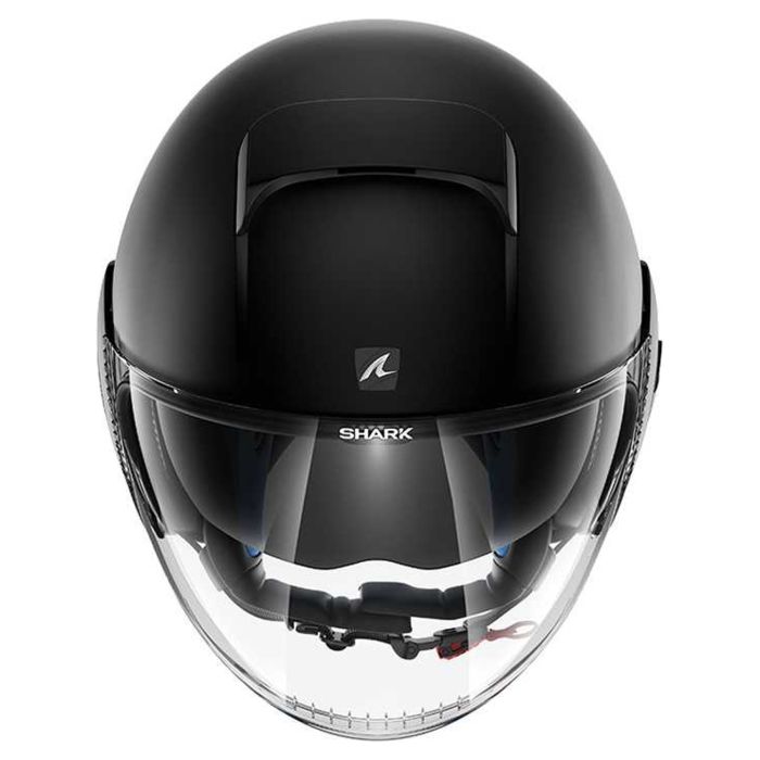 Мотошолом Shark Nano Blank Matt Black