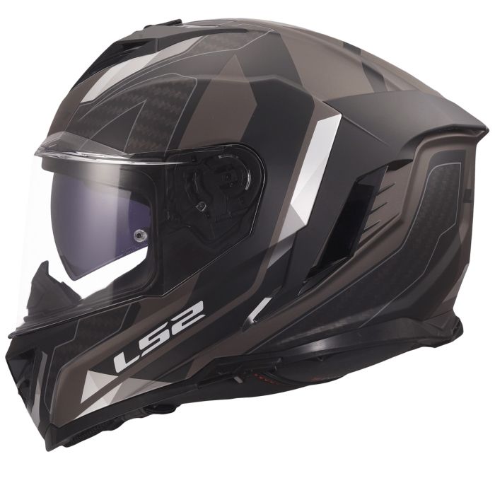 Мотошолом LS2 FF818 Storm 3 Sporty Black Grey