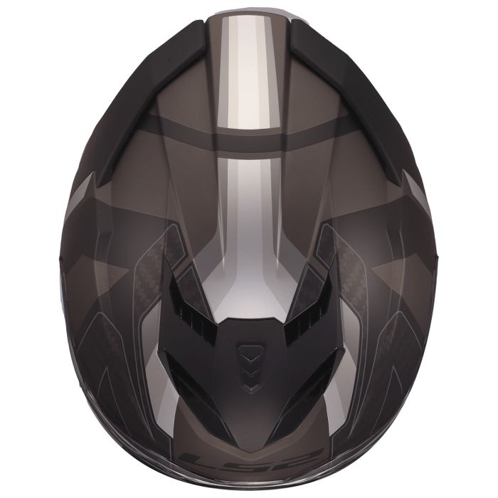 Мотошолом LS2 FF818 Storm 3 Sporty Black Grey