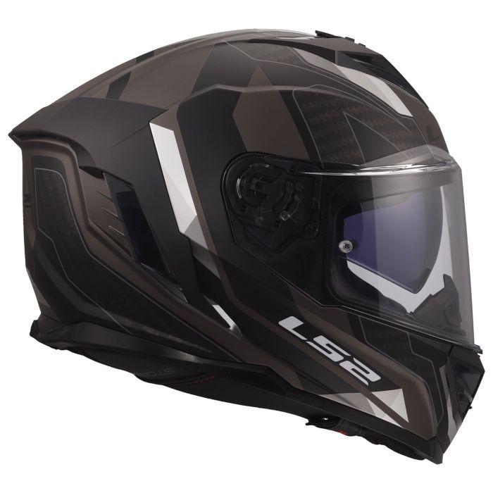 Мотошолом LS2 FF818 Storm 3 Sporty Black Grey