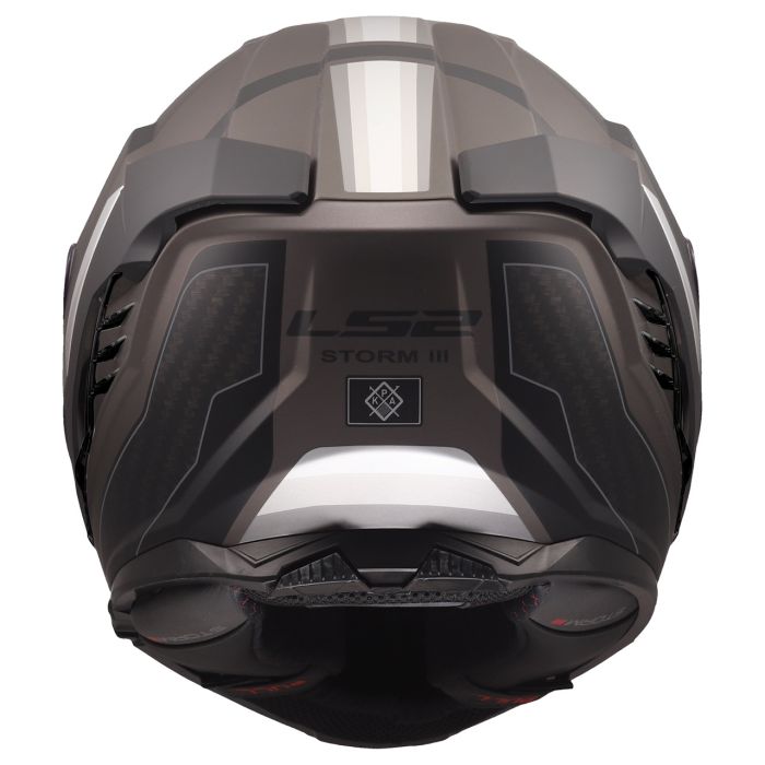 Мотошолом LS2 FF818 Storm 3 Sporty Black Grey