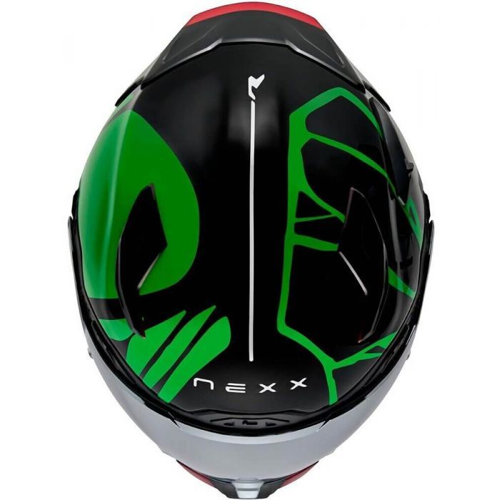 Мотошолом Nexx X.WST3 B-SIDE BLACK.GREEN