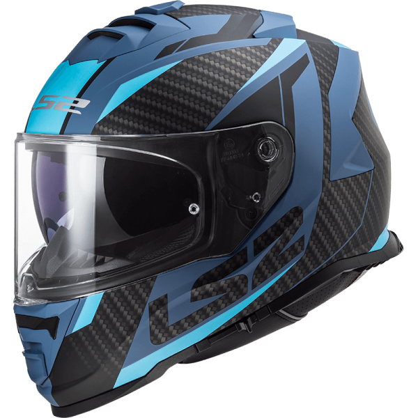 Мотошолом LS2 FF800 Storm Racer Matt Blue