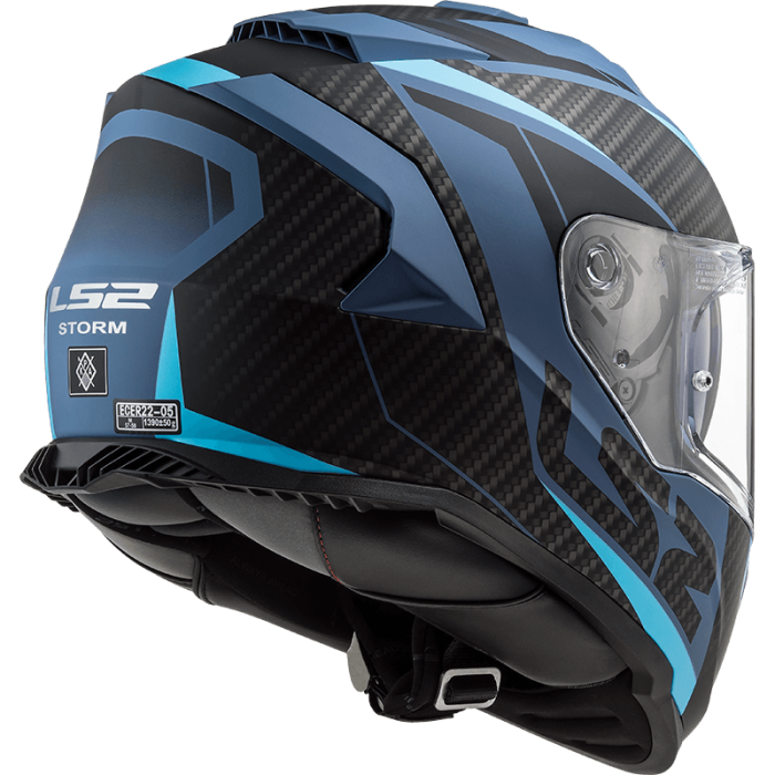 Мотошолом LS2 FF800 Storm Racer Matt Blue