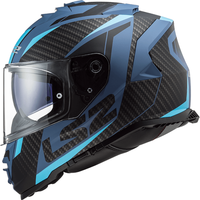 Мотошолом LS2 FF800 Storm Racer Matt Blue