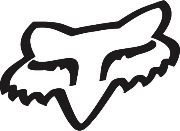 Наліпка Fox Head 4 Black