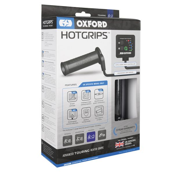 Підігрів керма Oxford HotGrips Advanced Touring UK SPECIFIC