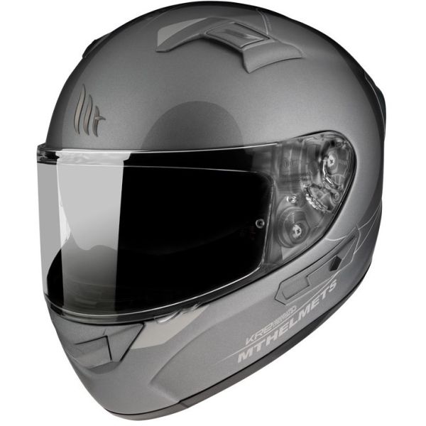 Мотошолом MT KRE SV Solid Gloss Titanium L