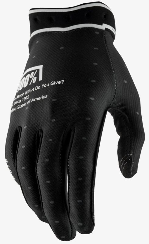 Рукавички 100% Ridefit Glove Dark Black