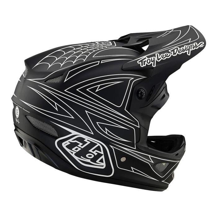 Вело Шолом TLD D3 FIBERLITE HELMET [SpiderStripe BLk]