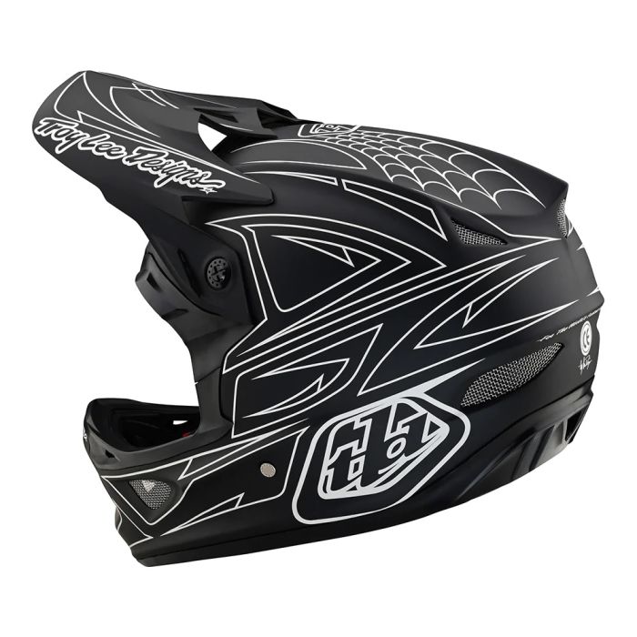 Вело Шолом TLD D3 FIBERLITE HELMET [SpiderStripe BLk]