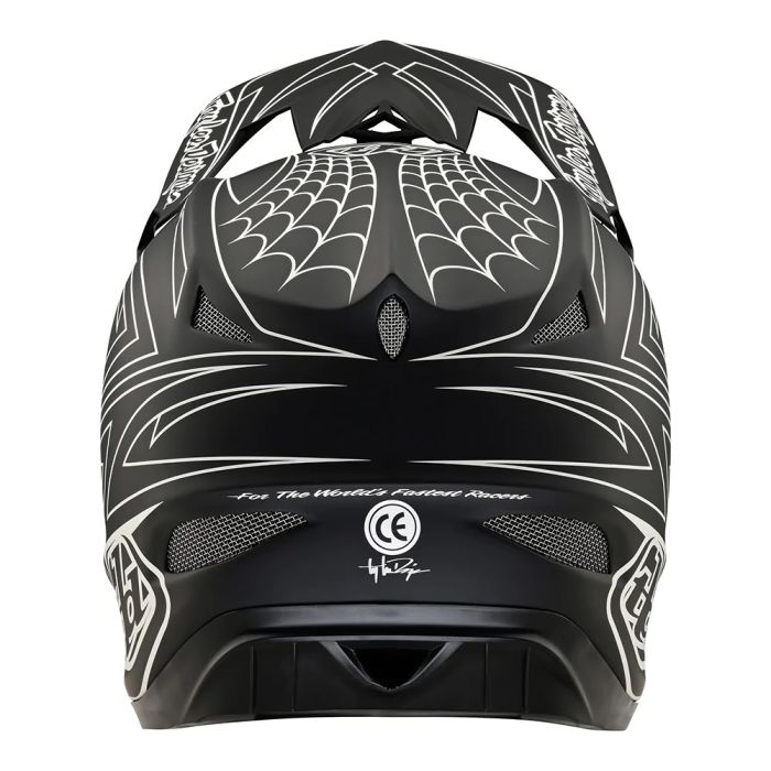 Вело Шолом TLD D3 FIBERLITE HELMET [SpiderStripe BLk]