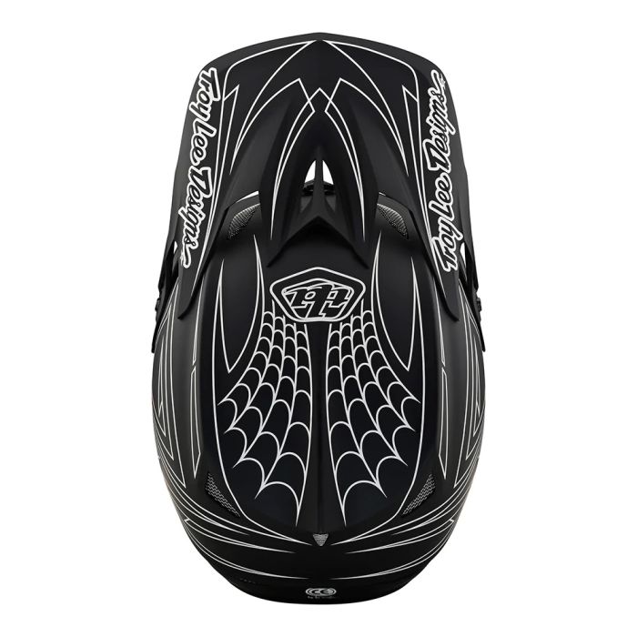 Вело Шолом TLD D3 FIBERLITE HELMET [SpiderStripe BLk]