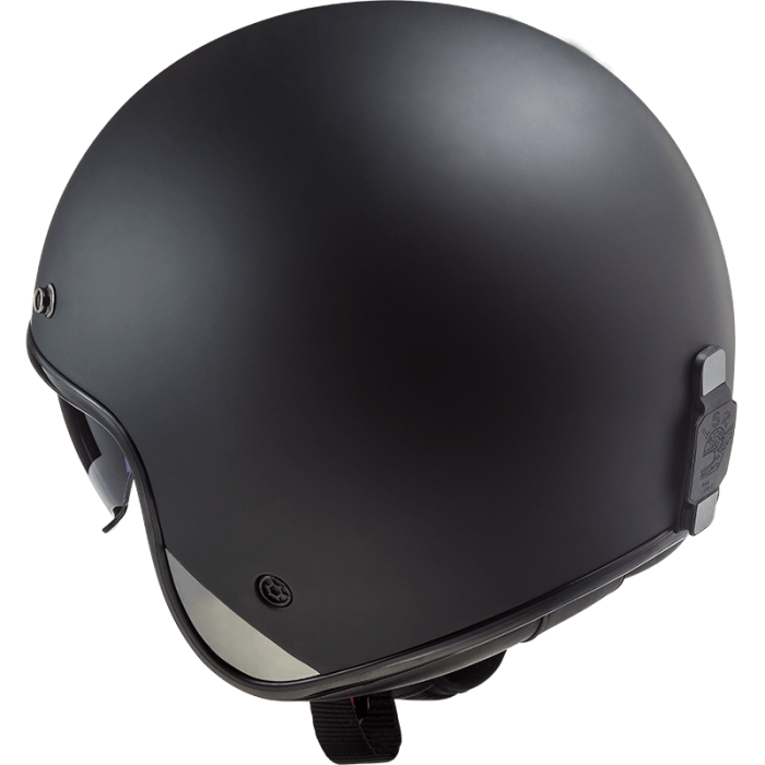 Мотошолом LS2 OF601 Bob Solid Matt Black