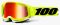 Окуляри 100% RACECRAFT 2 Goggle Yellow - Mirror Red Lens