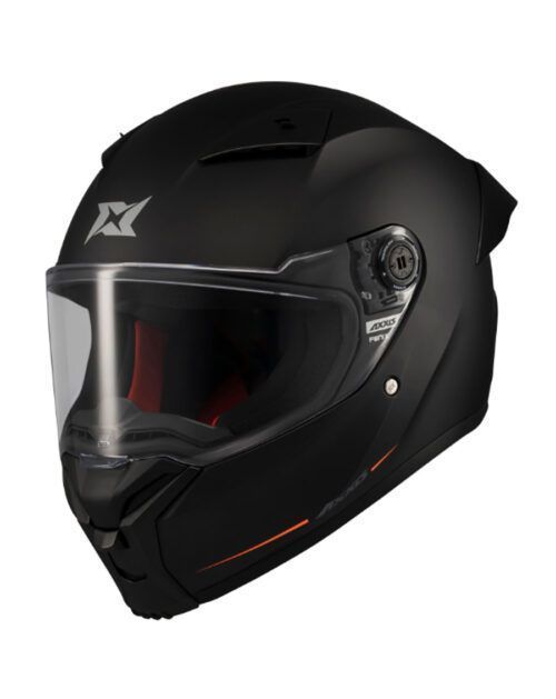 Мотошолом AXXIS FENIX SOLID A1 Gloss Black
