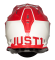 Мотошолом Just1 J18 Pulsar Mips Red - White - Matt
