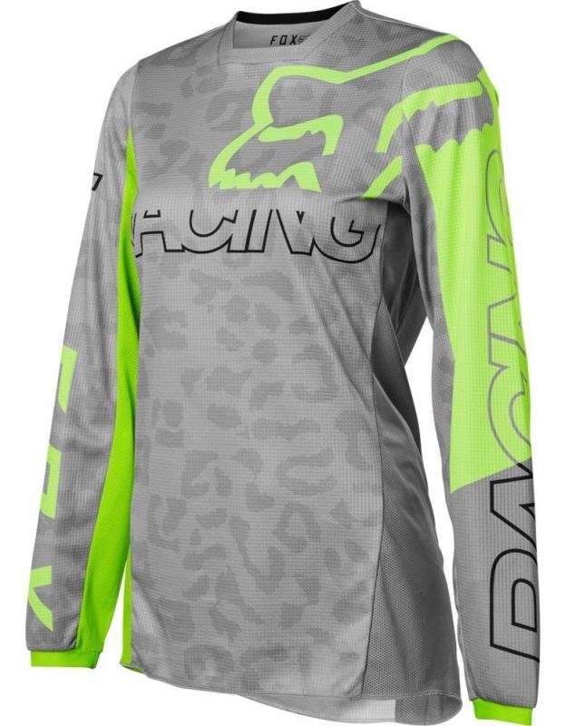 Жіноча джерсі FOX WMNS 180 SKEW JERSEY Steel Gray