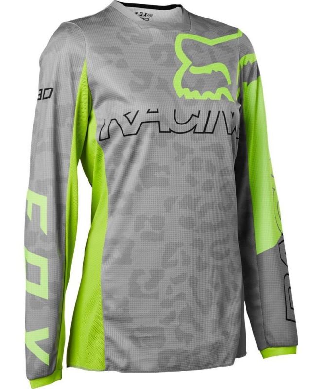 Жіноча джерсі FOX WMNS 180 SKEW JERSEY Steel Gray