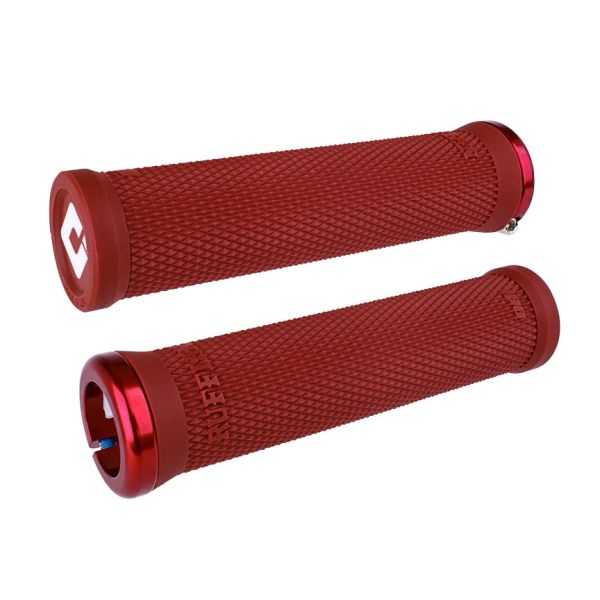Гріпси ODI Ruffian v2.1 Lock-On MTB 135mm Red