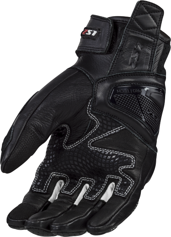 Моторукавички LS2 Spark 2 Leather Man Gloves Black White