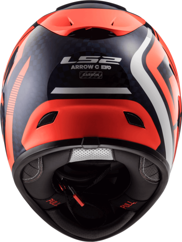 Мотошолом LS2 FF323 Arrow C Evo Sting Blue Fluo Orange