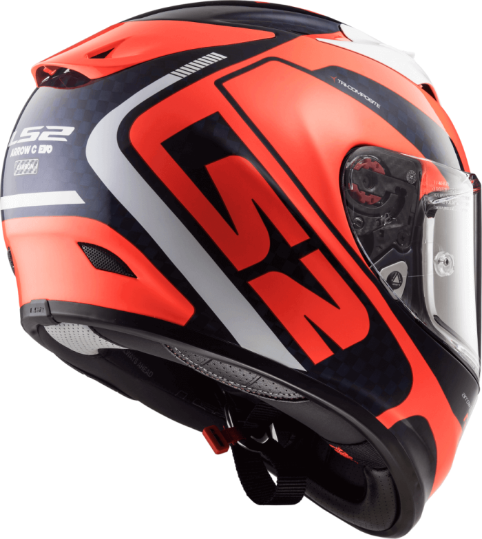 Мотошолом LS2 FF323 Arrow C Evo Sting Blue Fluo Orange