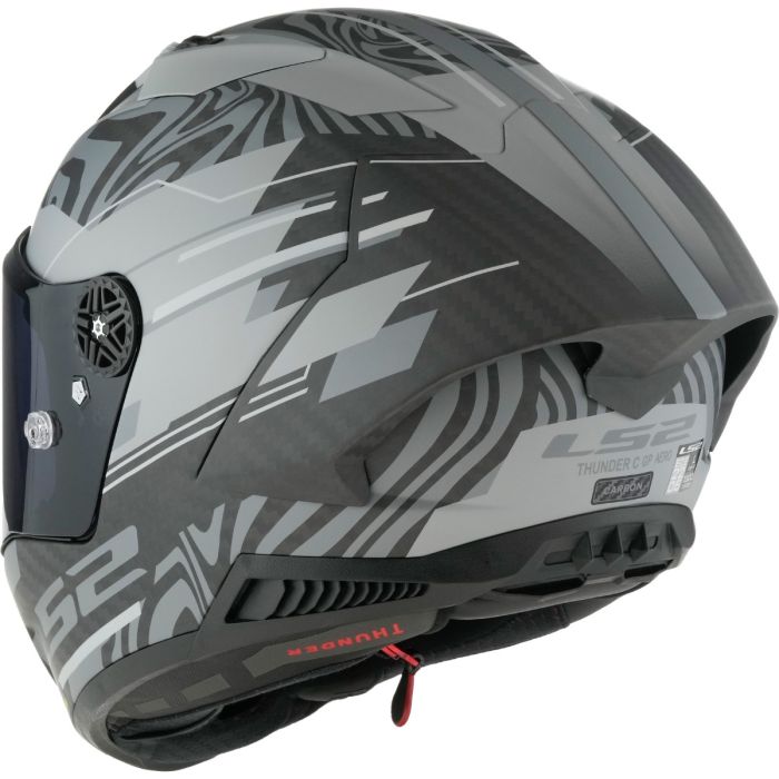 Мотошолом LS2 FF805 Thunder GP Aero Polar Matt Black