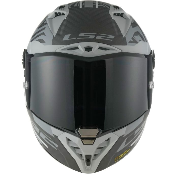 Мотошолом LS2 FF805 Thunder GP Aero Polar Matt Black