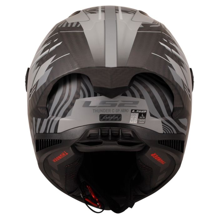 Мотошолом LS2 FF805 Thunder GP Aero Polar Matt Black