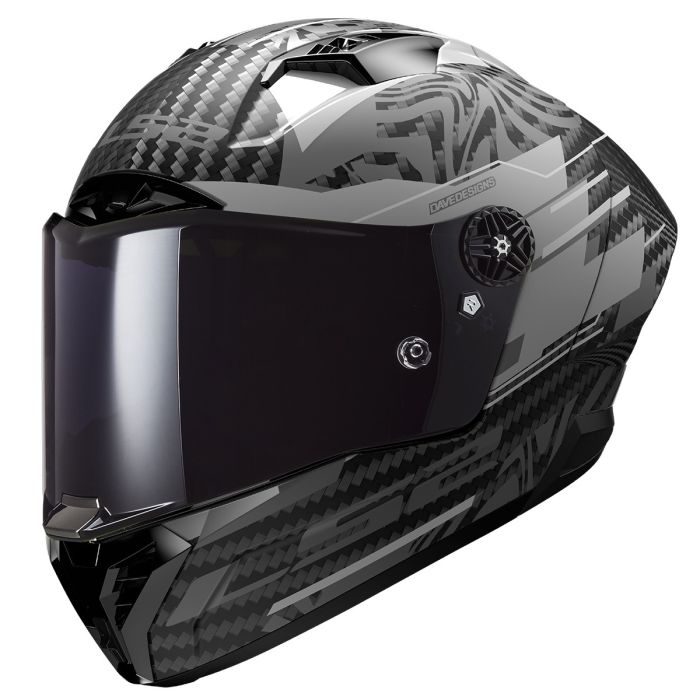Мотошолом LS2 FF805 Thunder GP Aero Polar Matt Black