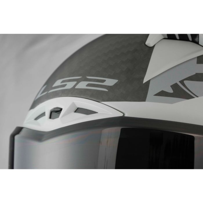Мотошолом LS2 FF805 Thunder GP Aero Polar Matt Black