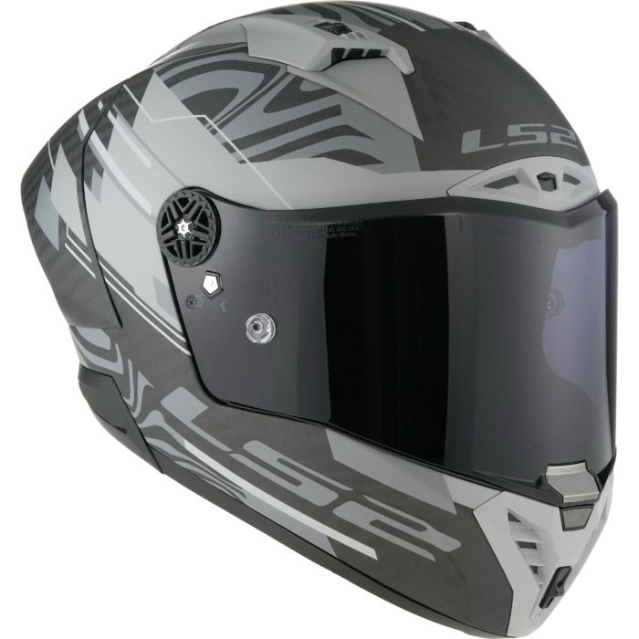 Мотошолом LS2 FF805 Thunder GP Aero Polar Matt Black
